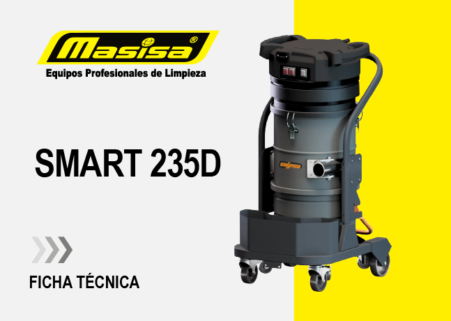 Especificaciones técnicas Aspiradora Industrial SMART 235D