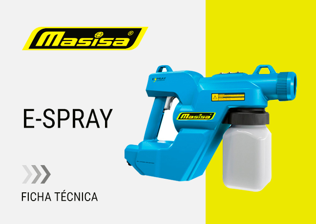 Especificaciones técnicas Máquina para sanitizar E-SPRAY