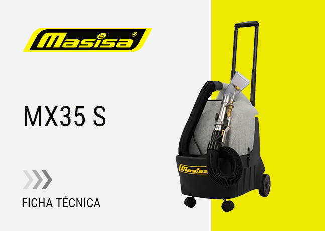 Especificaciones técnicas Extractor industrial MX 35