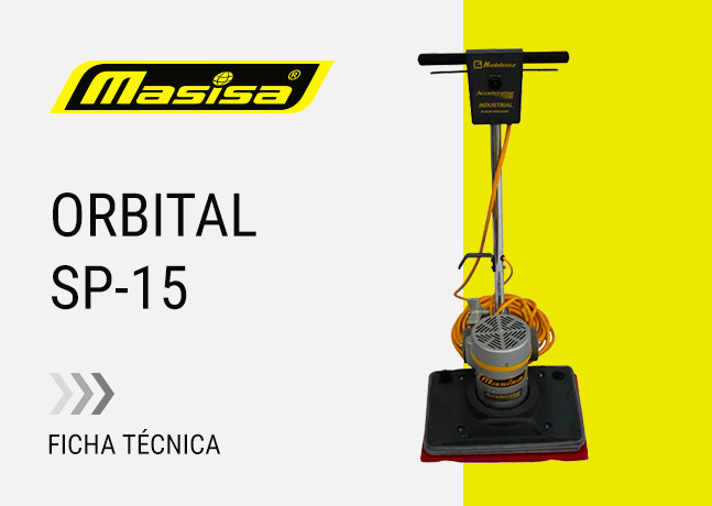 Especificaciones técnicas Pulidora de pisos SP15